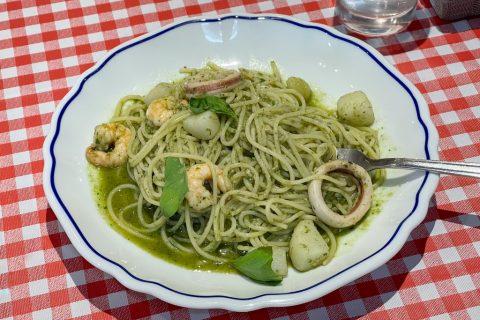 久々のジェノベーゼ 久々のジェノベーゼ